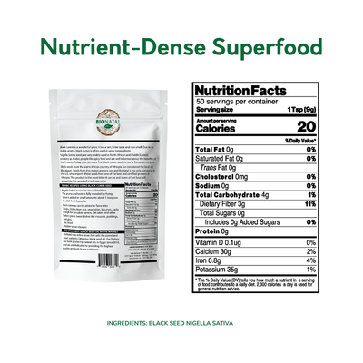 Ethiopian Black Seeds 1lb